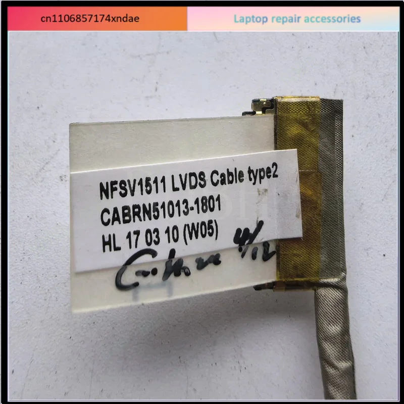 F f For laptop lcd lvds cable for MECHREVO x6ti-s X6TI-M X7TI CABRN51013-1801