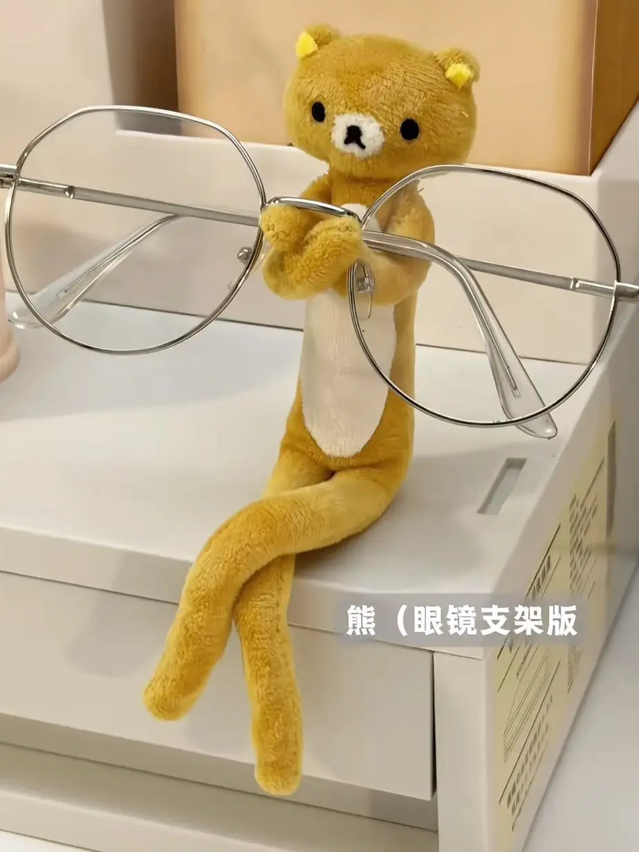 Rilakkuma Plüsch Lustige Spielzeuge Niedliche Stofftier-Figur im Ins-Stil Taschenanhänger Geburtstagsgeschenk für Frauen Heim- und Schreibtischdekoration Bestseller – Detail 2