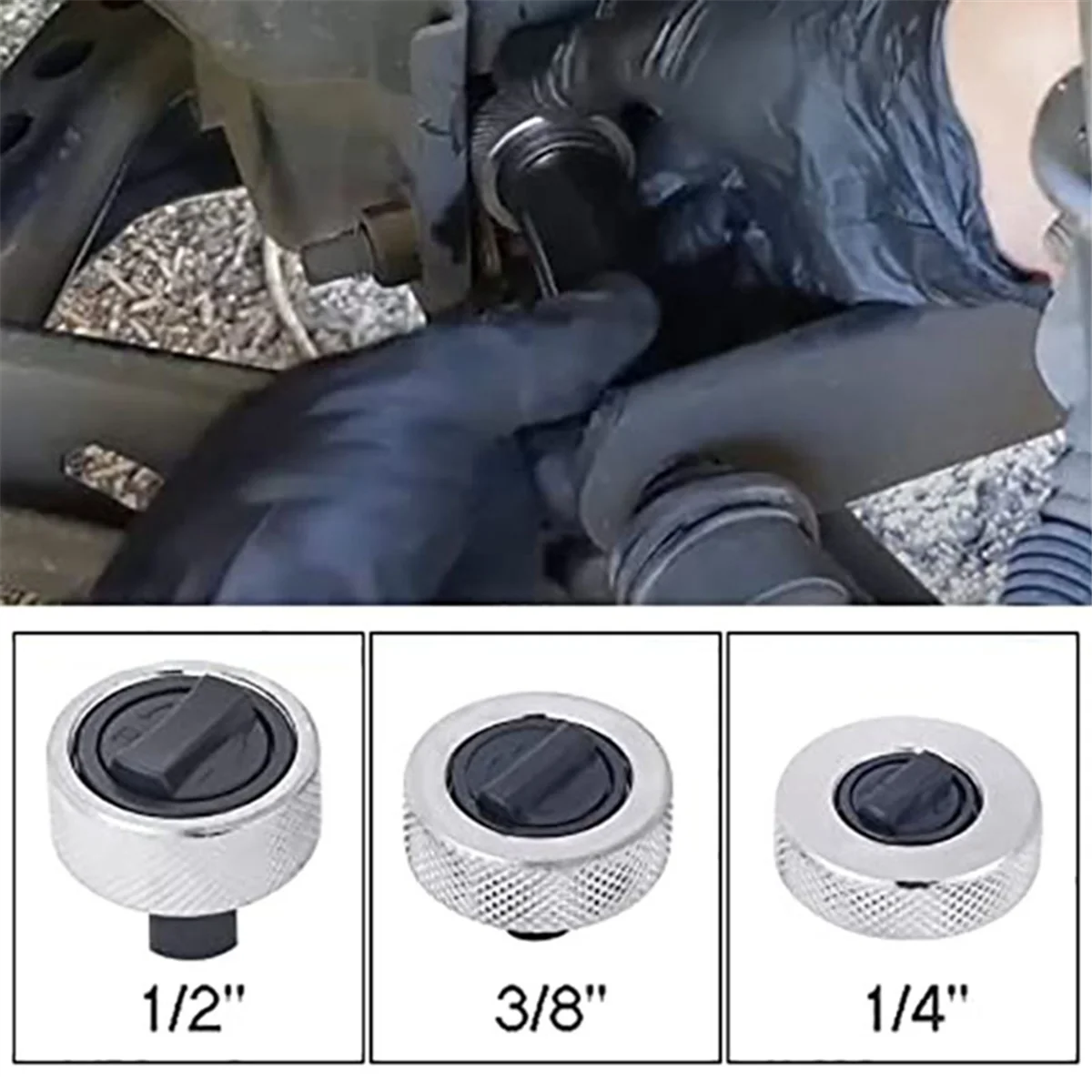 Mini Catraca Chave Soquete, Engrenagem Aço Inteiro, Drive Finger, 1 4"