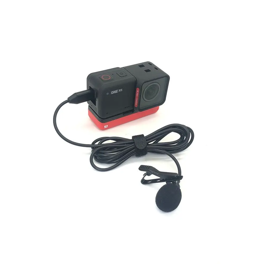Accessories Hi-Fi Recording External Lavalier Microphone Type-C Mic For Insta360 ONE RS