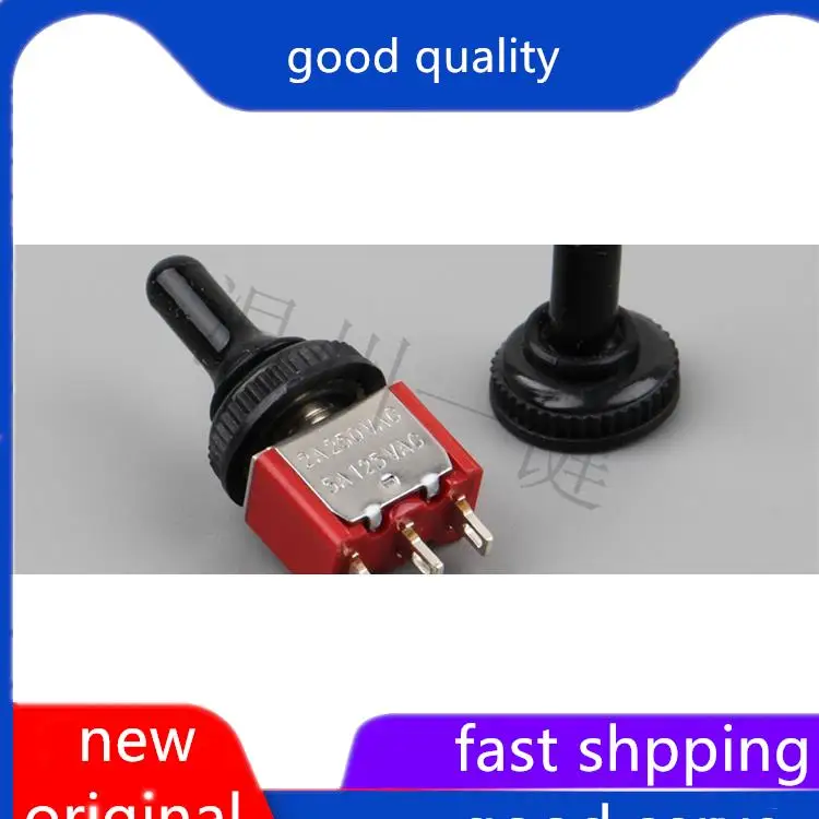 10pcs original new Button hole diameter 6mm waterproof cap, button switch accessory waterproof cover WPC-05 6MM rubber sleeve