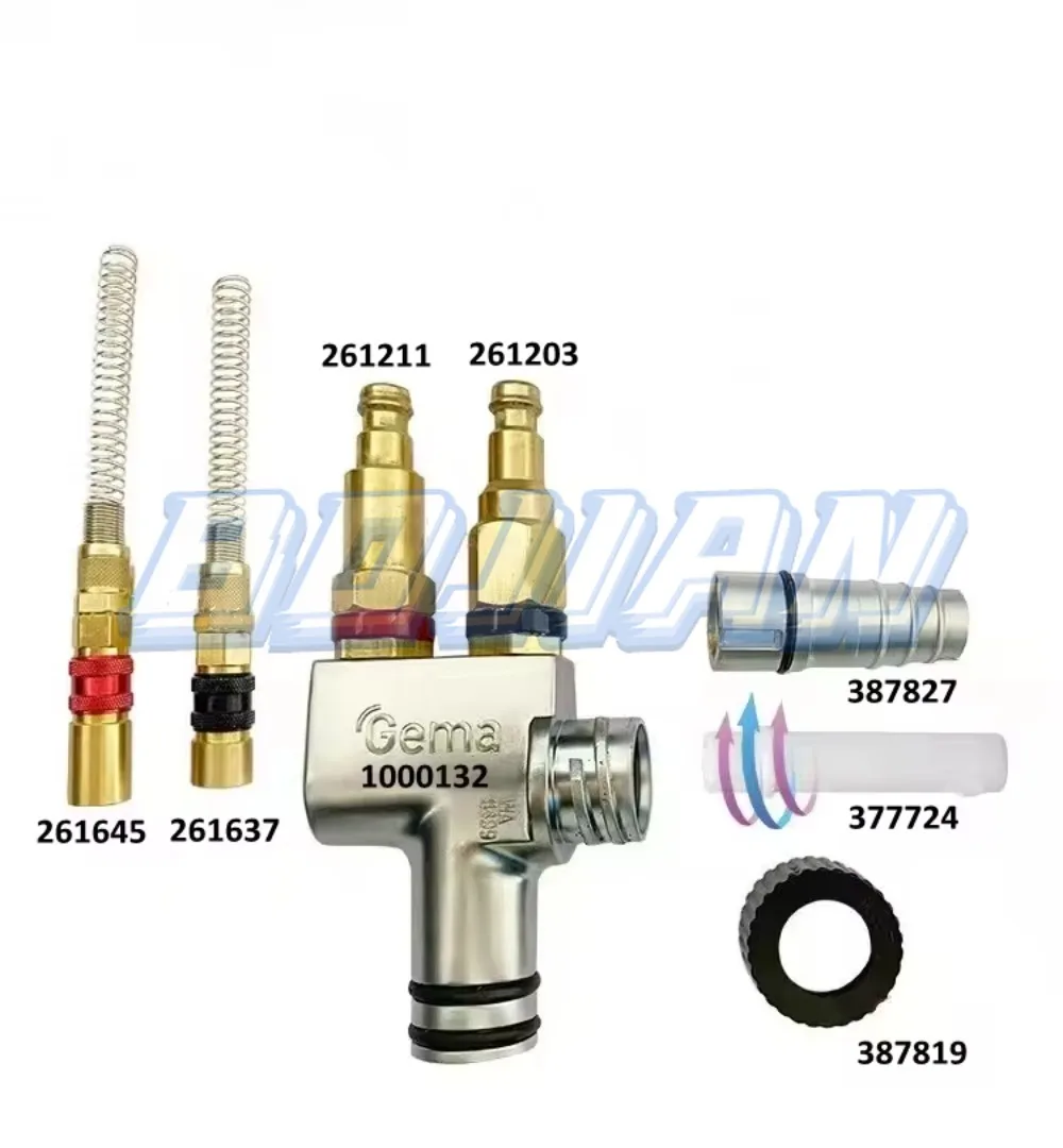 Injector 391530 IG02 pompa bubuk Venturi tabung bubuk lapisan suku cadang