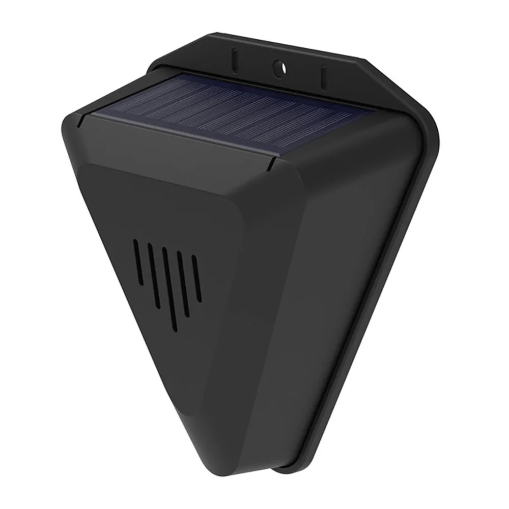 Solar Powered Solar Animal Repellents Waterproof Design 13 Sound Modes Bird Repeller Sound Playback Wireless Animal Repeller