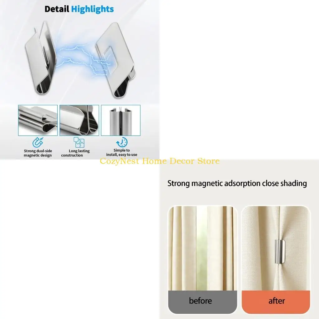 92MF Curtain Closure,Blackouts Blind Accessory for Blinds Curtain Closure