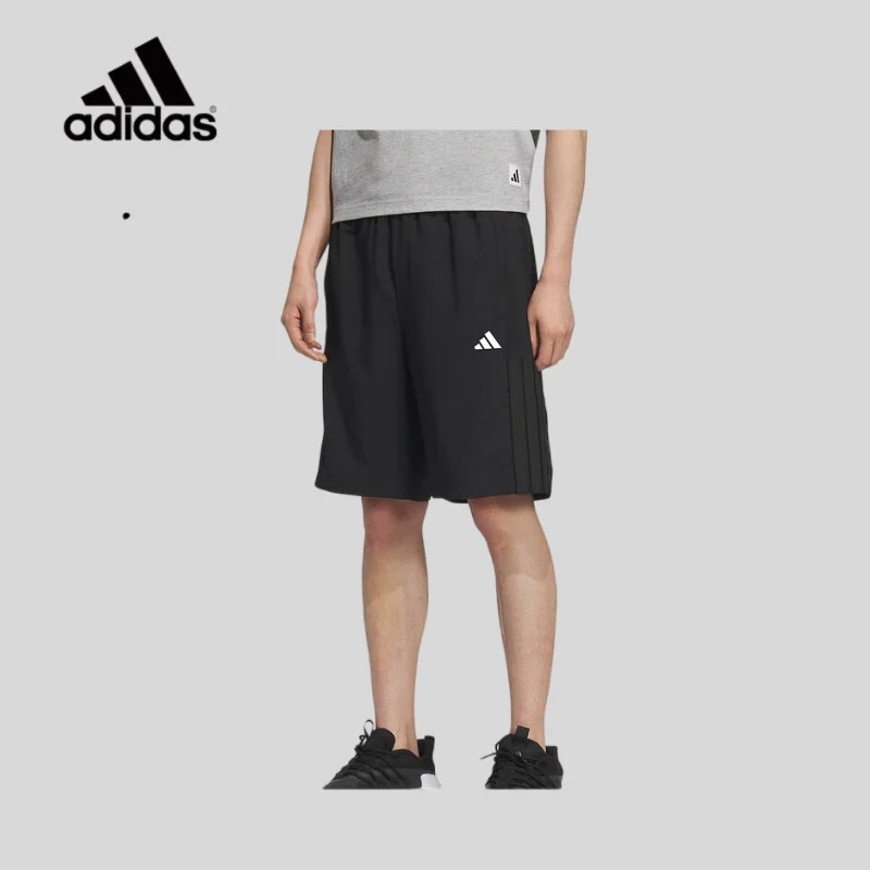 pantaloncini-da-basket-casual-adidas-pantaloncini-sportivi-da-allenamento-quotidiano-con-elastico-leggero-in-vita-kc2882