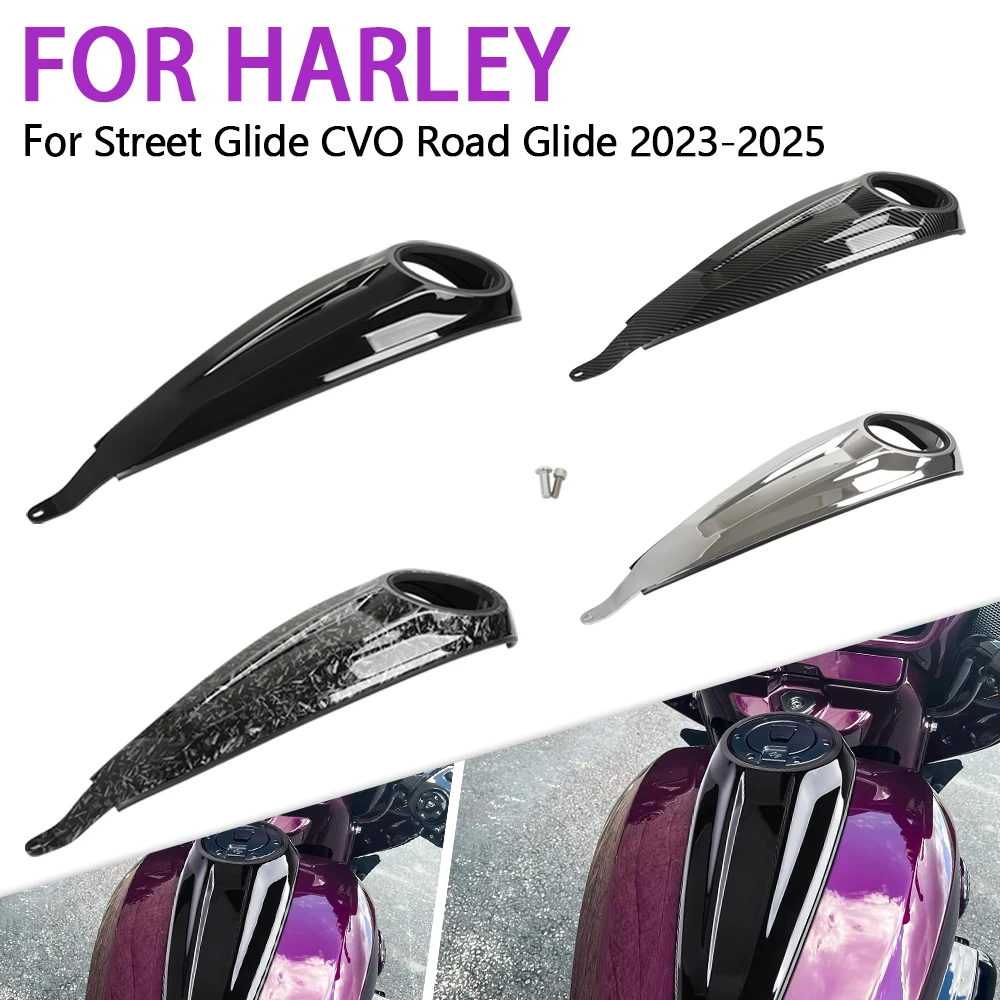 Motorcycle Accessories Fuel Console Cover Fuel Tank Cap FIt For Harley Touring Street Glide Road Glide 117 121 2023 2024 2025