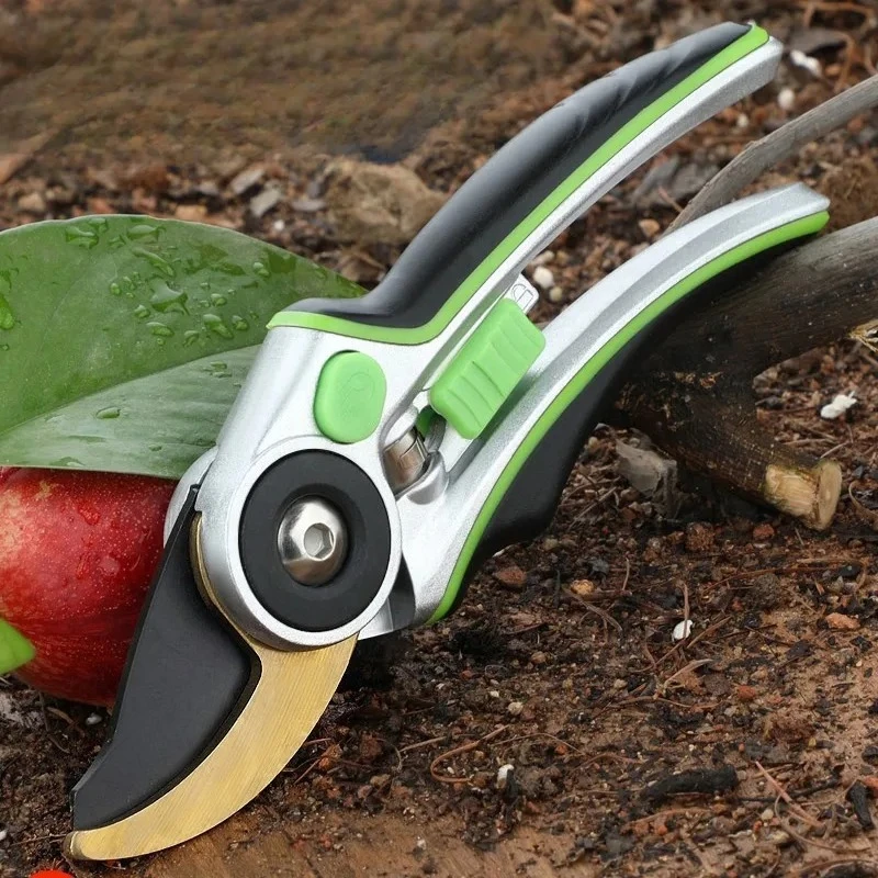 

Chromium Vanadium Steel Pruning Shears Professional Garden Scissors for Fruit Tree Branches Flowers Gardening Hand Tool