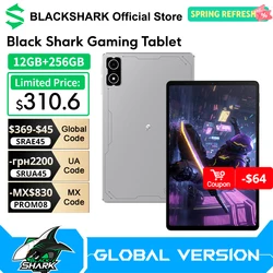 New Black Shark Gaming Tablet Global Version Equipped Qualcomm 8S Gen 3 8.8inch 144Hz Bluetooth 5.4 7300 mAh