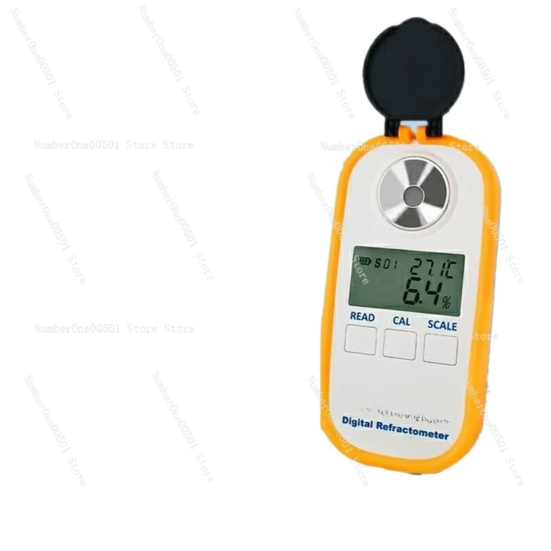 Color screen charging digital display sodium hydroxide concentration meter, caustic soda content NaOH solution tester