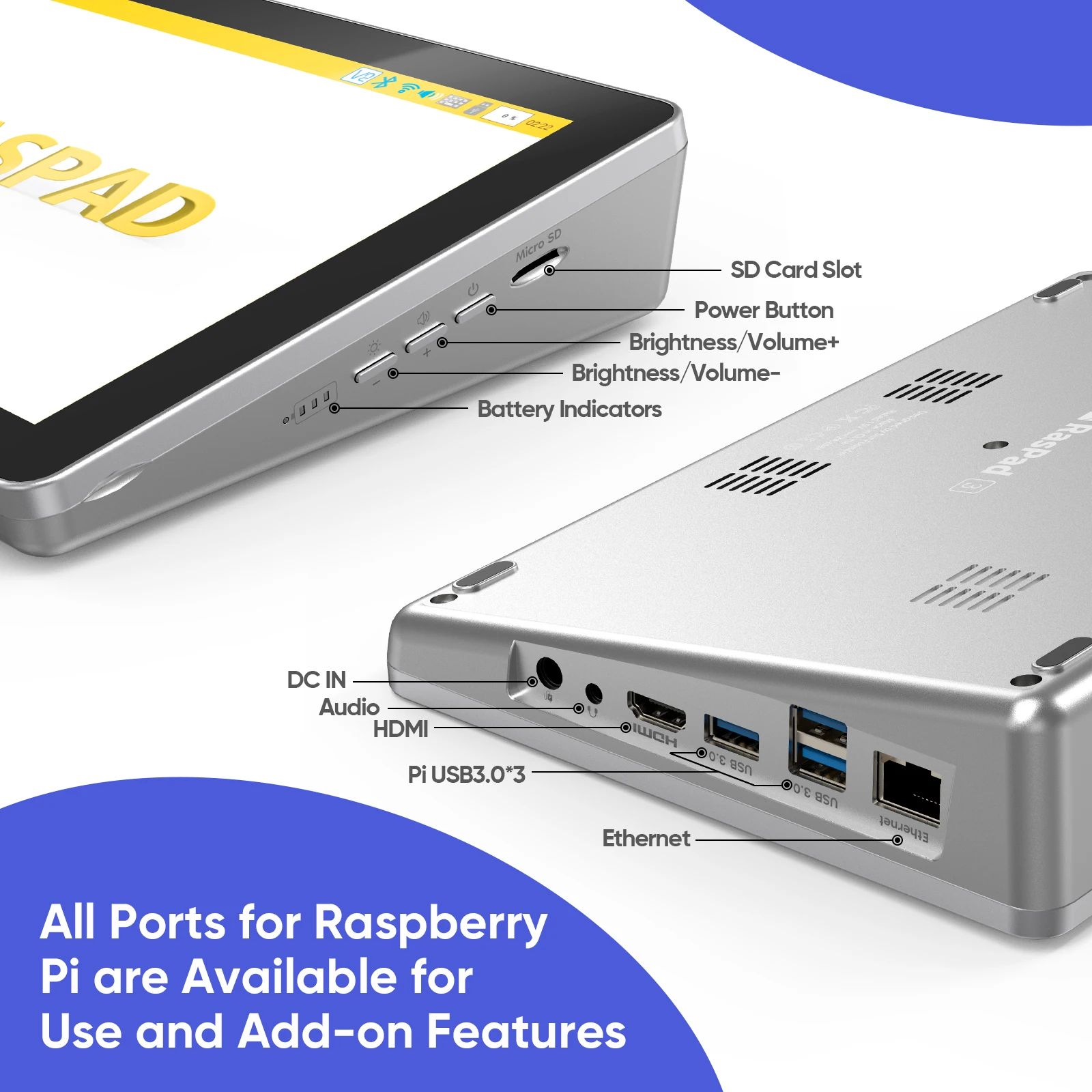 RasPad 3.0 - an All-in-One Tablet for Raspberry Pi with 10.1\