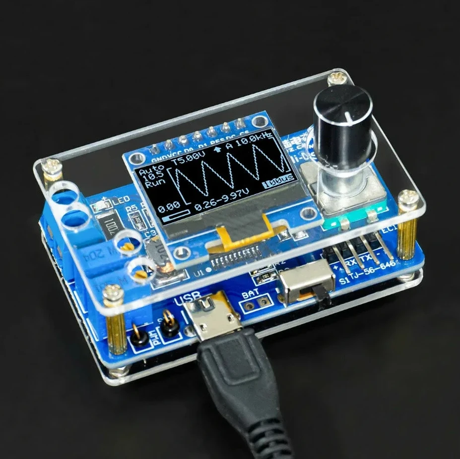 STC8K8A 마이크로컨트롤러 전자 용접 연습 부품 DIY 미니 디지털 오실로스코프 키트