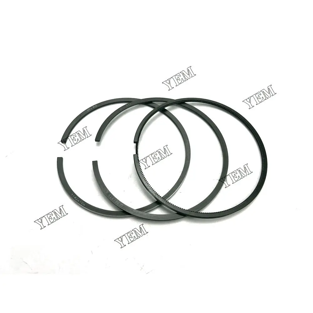 4 PCS 1104A-44T Piston Rings Set UPRK0005B 11826104 11836637 11838254 For Perkins engine parts