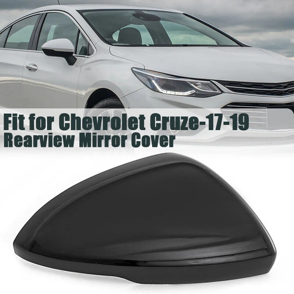 Replacement Rearview Mirror Cover Cap Shell Housing for Chevrolet For Cruze 2017 2019 Black Color Pristine Condition