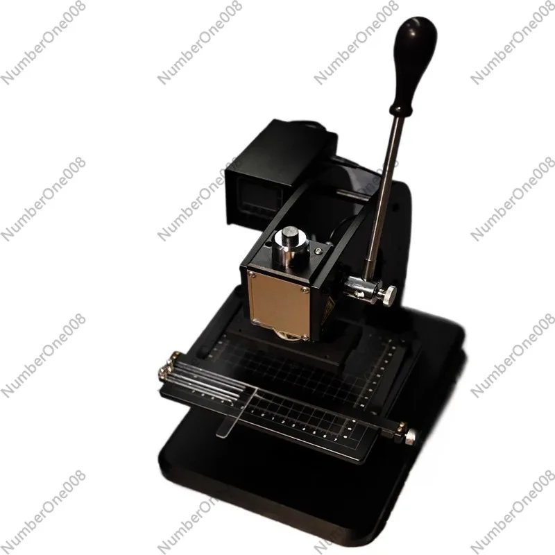 For Manual Hot Foil Stamping Machine Small Leather Embossing Creasing Machine Embossing Hot Gold Foil Stamping Machine