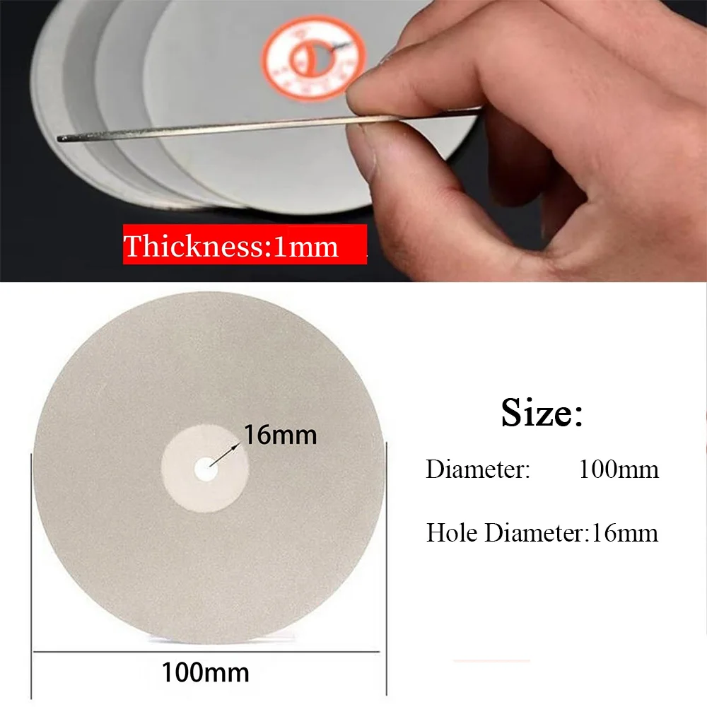 4 ''100 مللي متر الماس المغلفة شقة اللفة القرص عجلة جواهري تلميع قرص الطحن للمجوهرات كريستال زجاج تلميع ، 36-3000 حصى