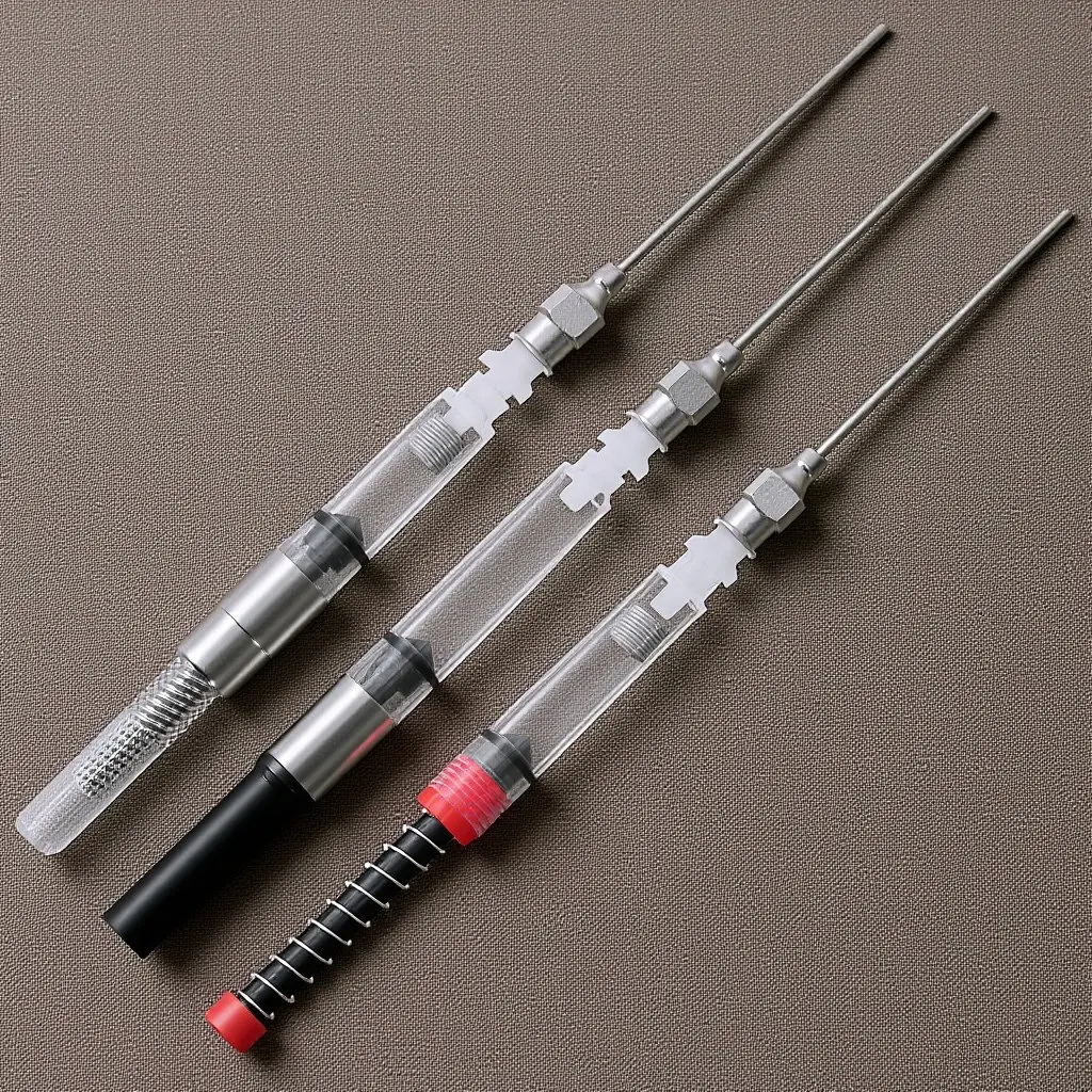 

Набор из 6 преобразователей для перьевых ручек 3,4 мм и 2,6 мм, пружинные вставки-поглотители чернил для стальных ручек, инструмент для заправки чернил, канцелярские принадлежности