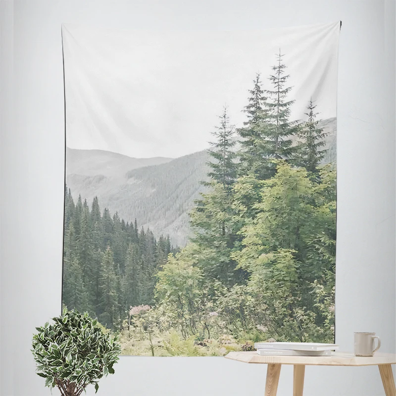Home decorations room decor wall tapestry aesthetic bedroom aesthetic wall art large fabric wall tapestry - view 3