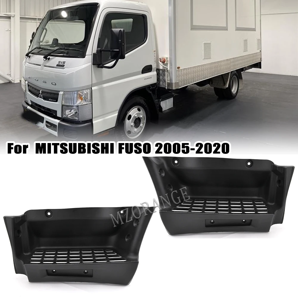 Side Step Under Door For MITSUBISHI CANTER FUSO FE 2005-2020 carstep Pedals MK486009 MK486008 Car Accessories Black Plastic