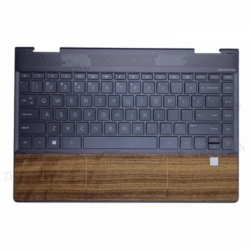 

Y For HP Envy x360 13-AR 13.3" Palmrest Bezel US BL Keyboard L57945-001 Wood