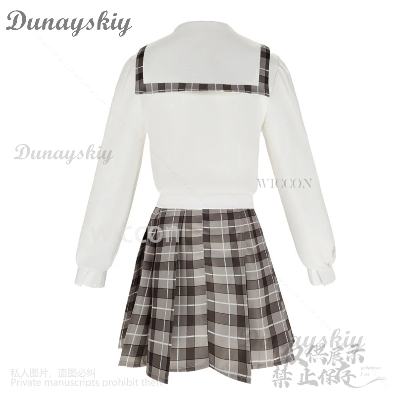 Anime Yosuga No Sora Cosplay Kasugano Sora Costume Parrucca JK Uniforme scolastica Abito Lolita Donna Sexy Carino Halloween Abito personalizzato