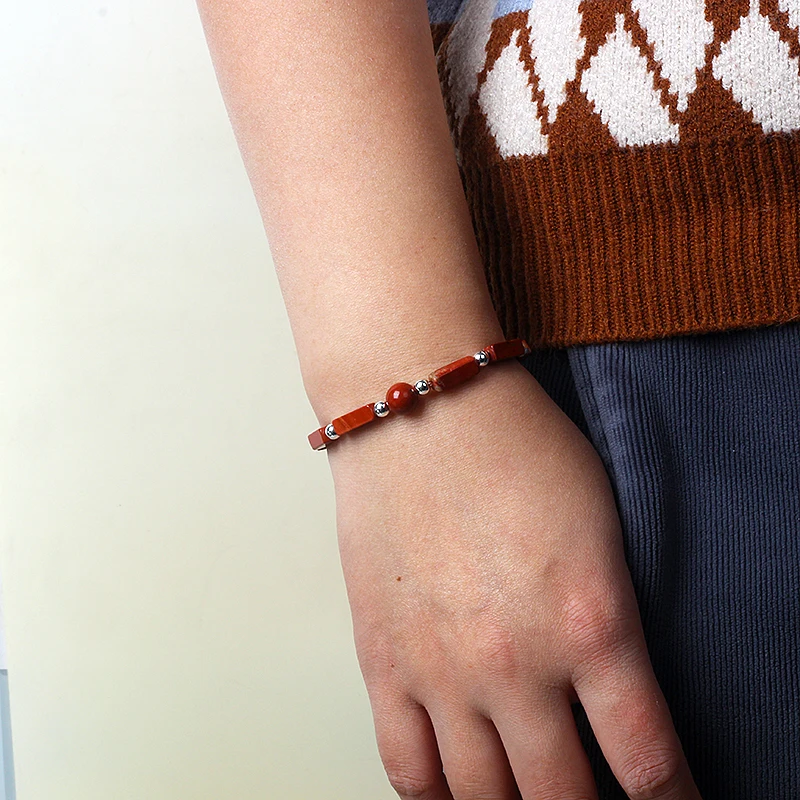 Reiki Imperial Jaspers Weave Bracelets for Women Energy Natural Stone Loss Weight Bracelets New Yoga Healing Health Care Jewelry