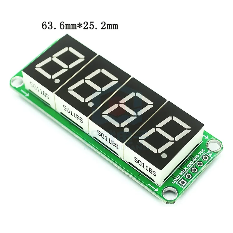 74HC595 Static Drive Nixie Tube Display Module Can Be Seamlessly Connected In Series With 0.5 Inch 2/3/4 Bit High Bright Red