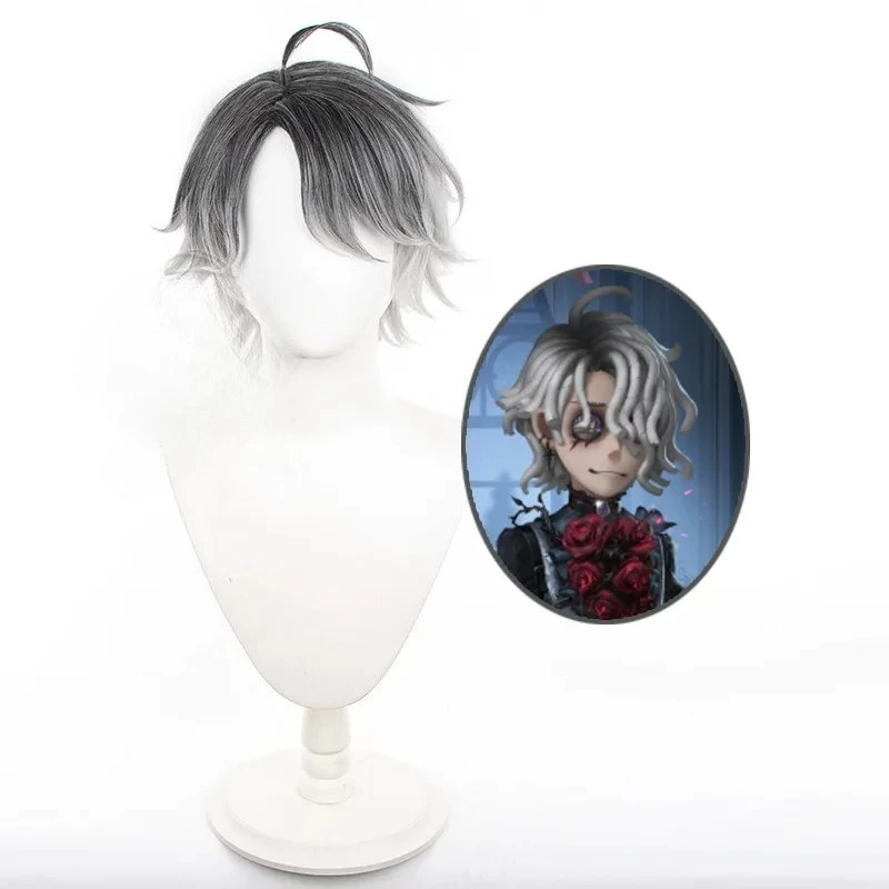Identity V: Patient Emil Character Roleplay Wig - Synthetic Fiber High-Temperature Resistant Party Wig