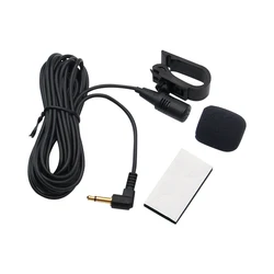 For Auto Dvd Radio 3m Long Mini Microfono Car Microphone Micro Car Radio 3.5mm Jack Mic Stereo Mini Wired External Microphone