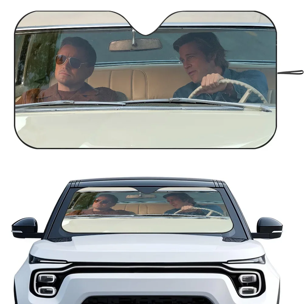 

Once Upon Time H-Hollywood Car SunSha Heat-insulating Aluminum Film Windshield Sunsha UV Rays Blocks Car Sun Visor Protector