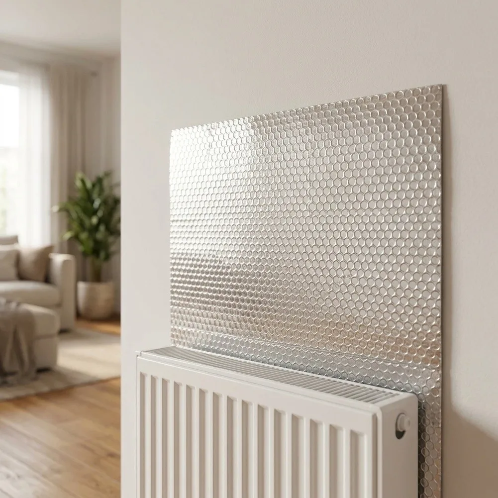 Double Sided Aluminum Foil Insulation Insulation Thermal Barrier Radiator Insulation Double-sided Foil Laminated Aluminum