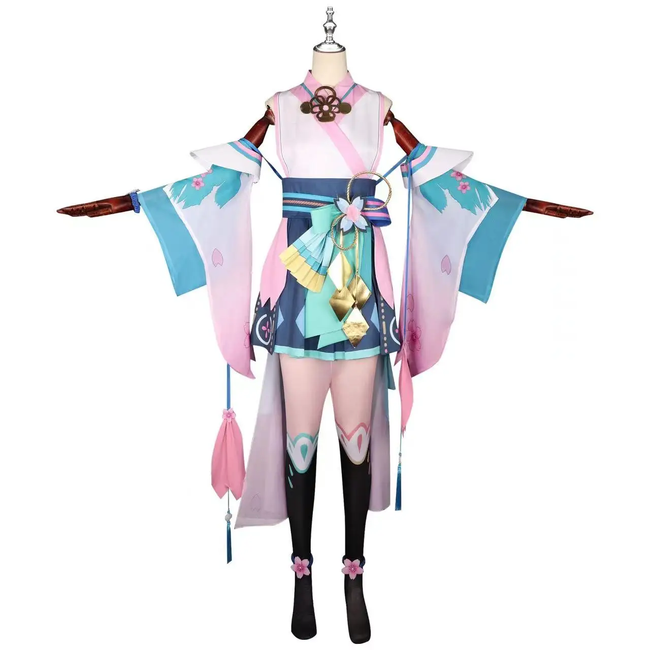 Disfraz de halloween para mujer, Sexy de Miku conjunto completo, colaboración Onmyoji, despertar futuro, exposición de cómics, disfraz de Anime, Kimono