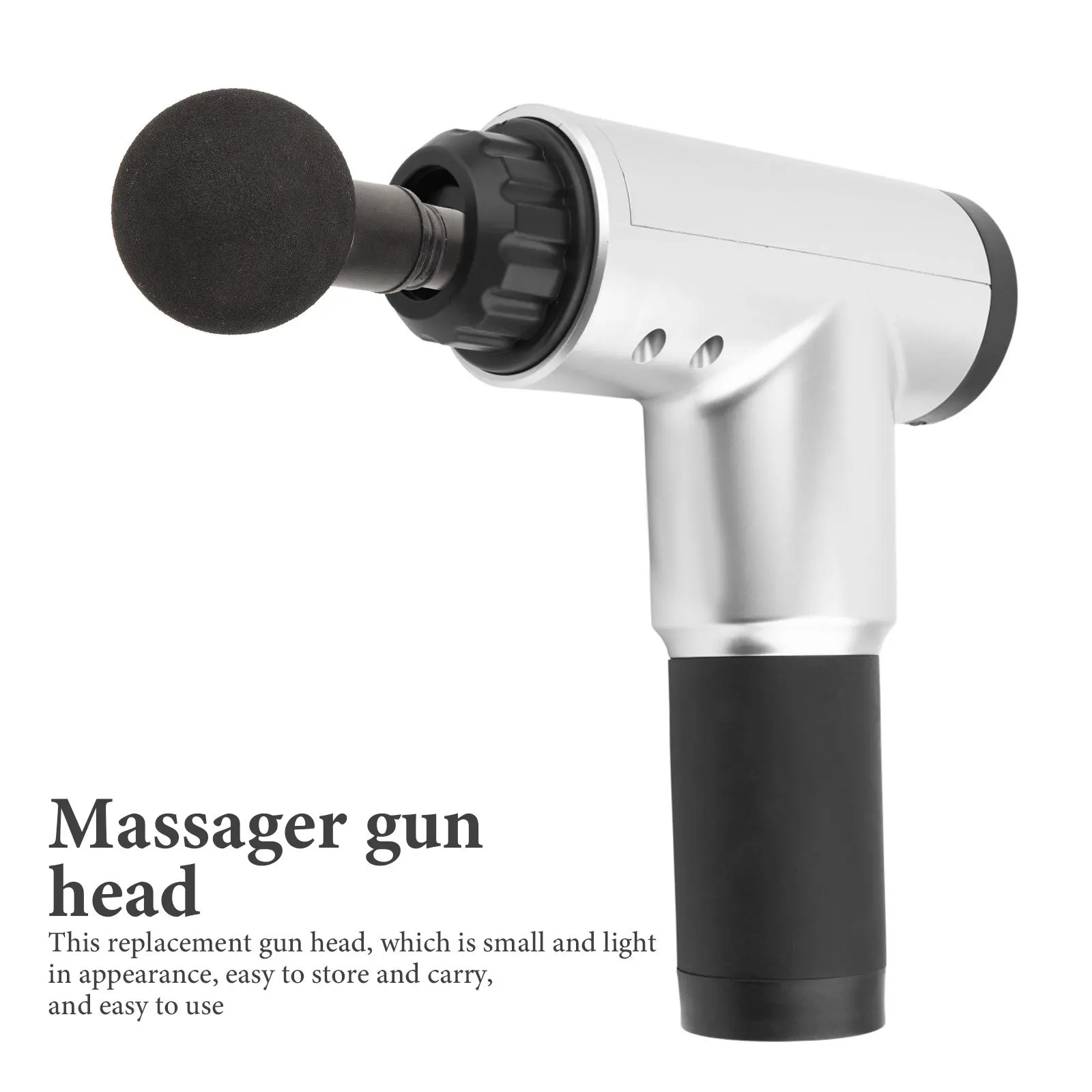 

5Pcs Body Massager Attachment Set Portable Salon Tool for Stress Relief and Flexibility Massager Head Salon Tool