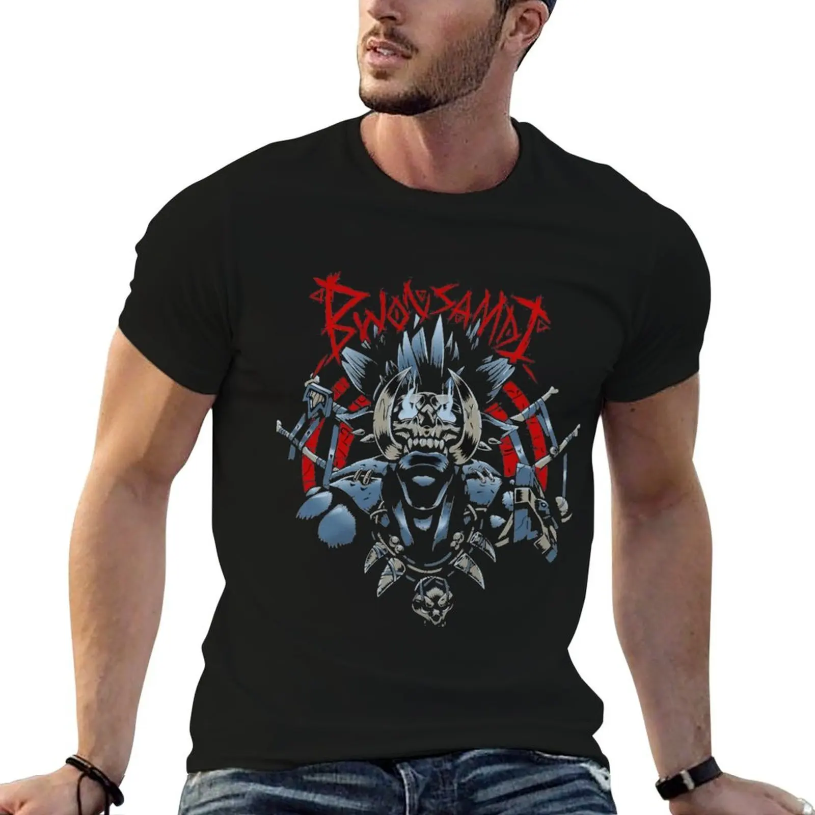 Bwonsamdi T-Shirt funny gifts anime t shirts men clothing