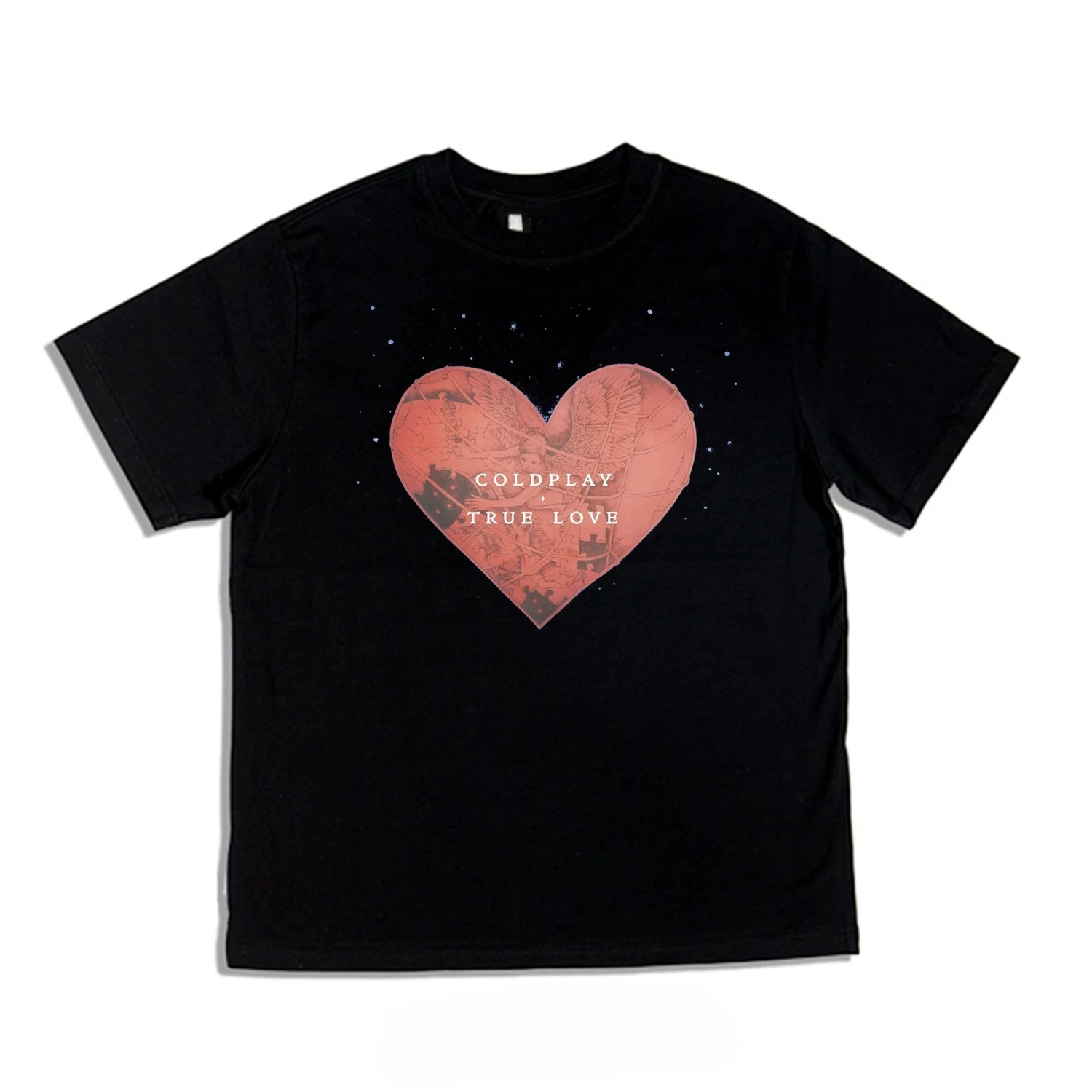 Coldplay Ghost Stories Album Cover Band Graphic T-Shirt Cotton Men Women Streetwear Tee