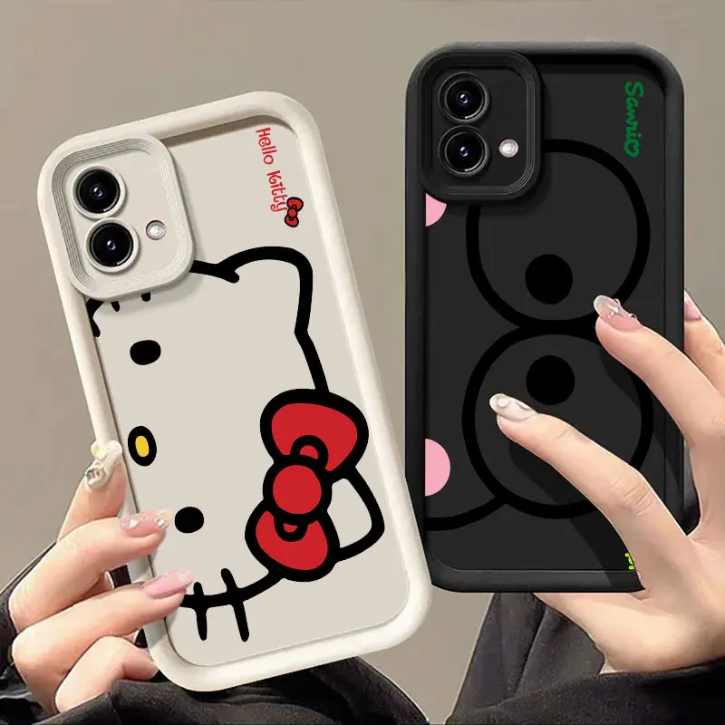 

Hello Kitty Keroppi Phone Case For Motorola Moto Edge 60 50 Fusion 40 NEO G85 G84 G75 G54 G35 G34 G22 G15 G14 E40 E32 E22 Funda