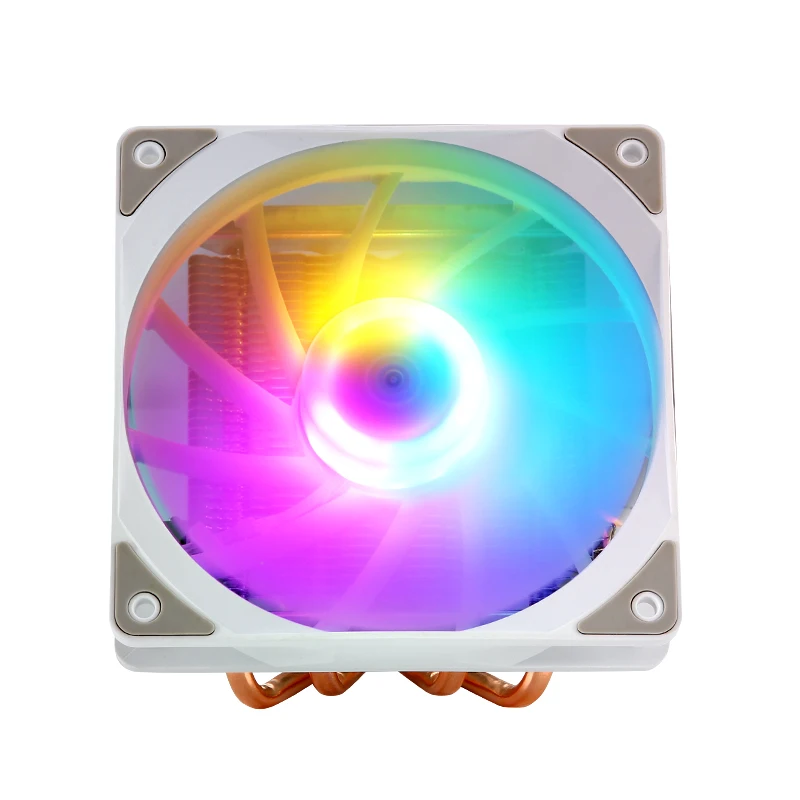 Chłodzenie CPU XUANFENG X99, wentylator 120mm, 4pin/PWM, radiator poziomy, 2/4 ciepłowody, chłodzenie powietrzem, kompatybilne z LGA115X 2011 1200 1700 AM4 I3 I5 — zdjęcie produktu 5