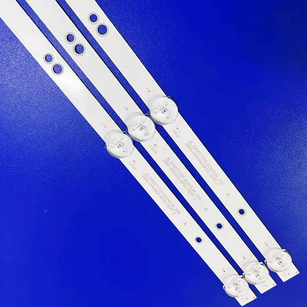 

5850-W40000-9P00 APT-LB17086-40-1.3 LED Backlight strip 7 lamp For Skyworth 40"TV 40X6 40E2AS Aiwa 40LE4120 SW-LED40F305BS2