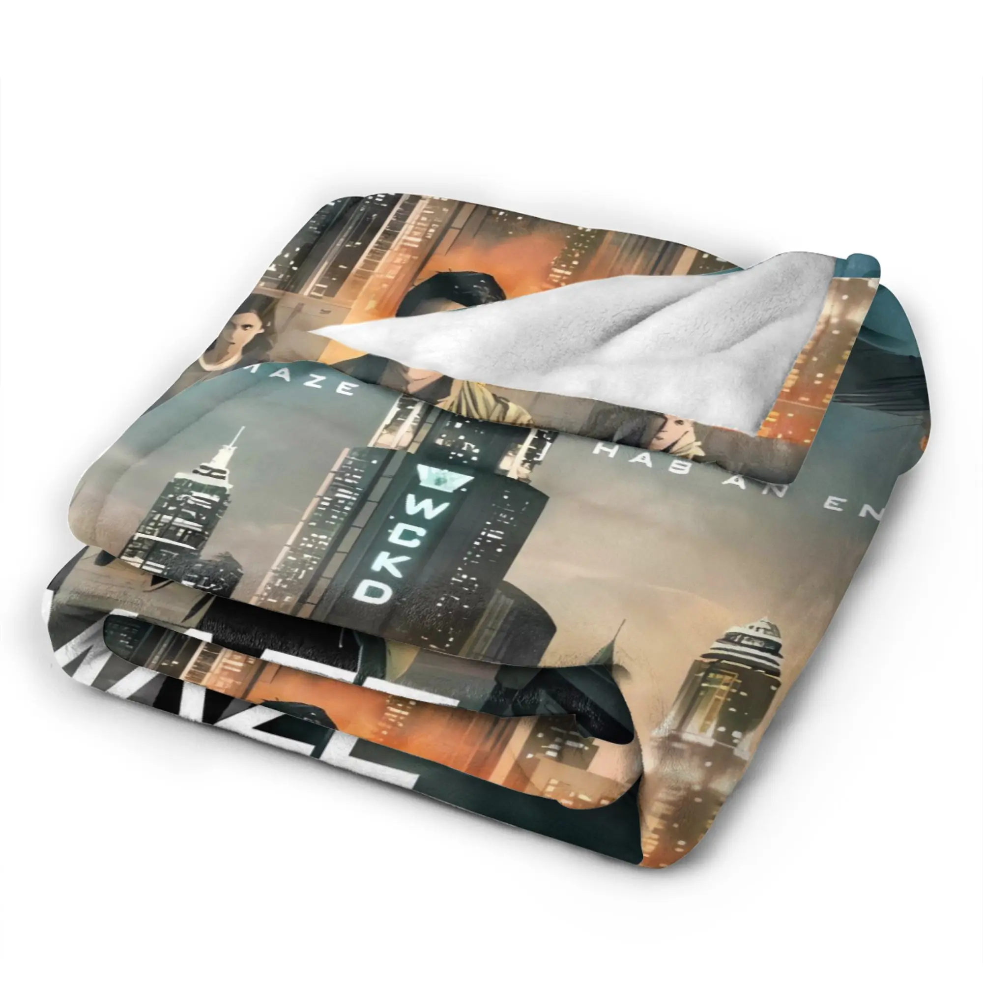 The Maze Runner Blanket American Film Travel Flannel Throw Blanket For Outdoor Warm Customized Quality Bedspread Gift