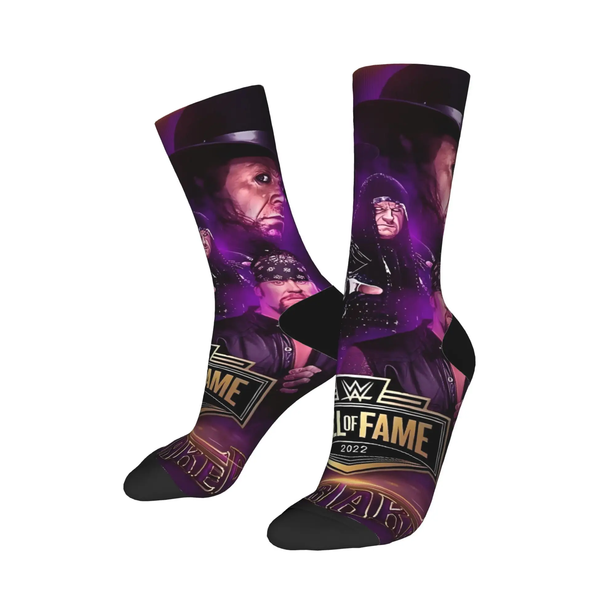 جوارب المصارعة Undertaker جوارب رجالية جوارب عصرية ناعمة للشتاء لركوب الدراجات تصميم غير قابل للانزلاق فكرة هدية