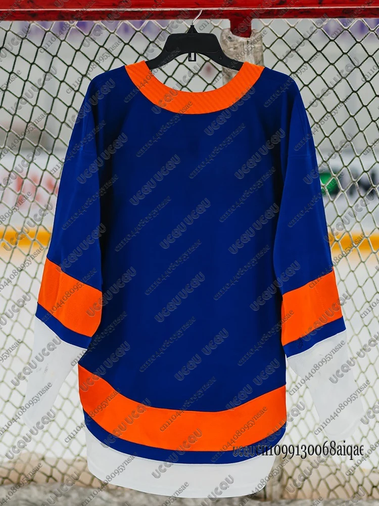 Autumn Winter New Ice Hockey Jerseys For Adult/Kids Bridgeport Islanders Hockey Jerseys Casual Sports Long Sleeve Kids Jersey