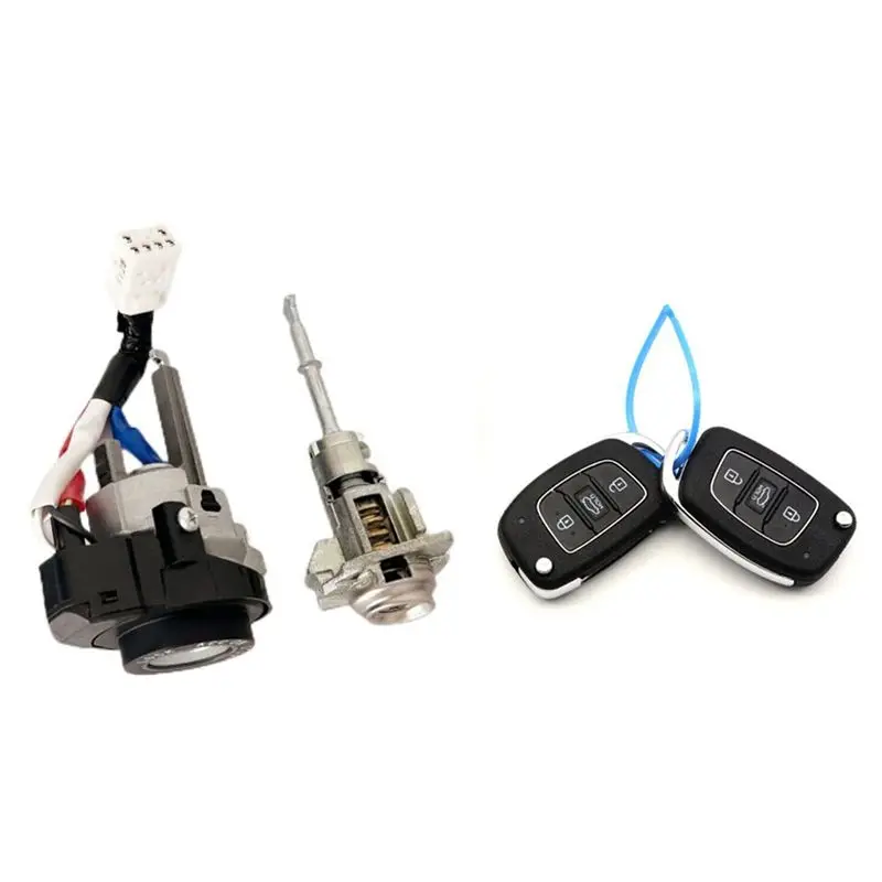 81905F0500 Car Door Lock Set Cylinder Ignition Key For Hyundai Elantra 2015-2020 Switch Lock