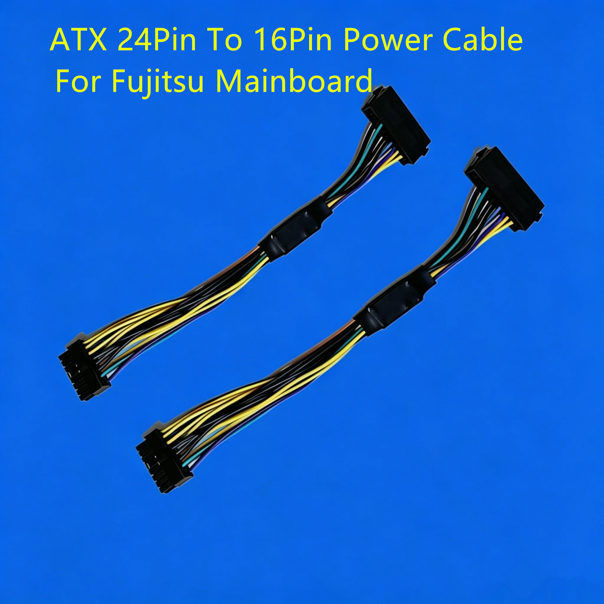 2PCS ATX 24Pin To 16PIN Fujitsu Motherboard Adapter Power Cable 24 16 PIN Cord 30CM For D3230-A11 D3221-A12 D3348-A13