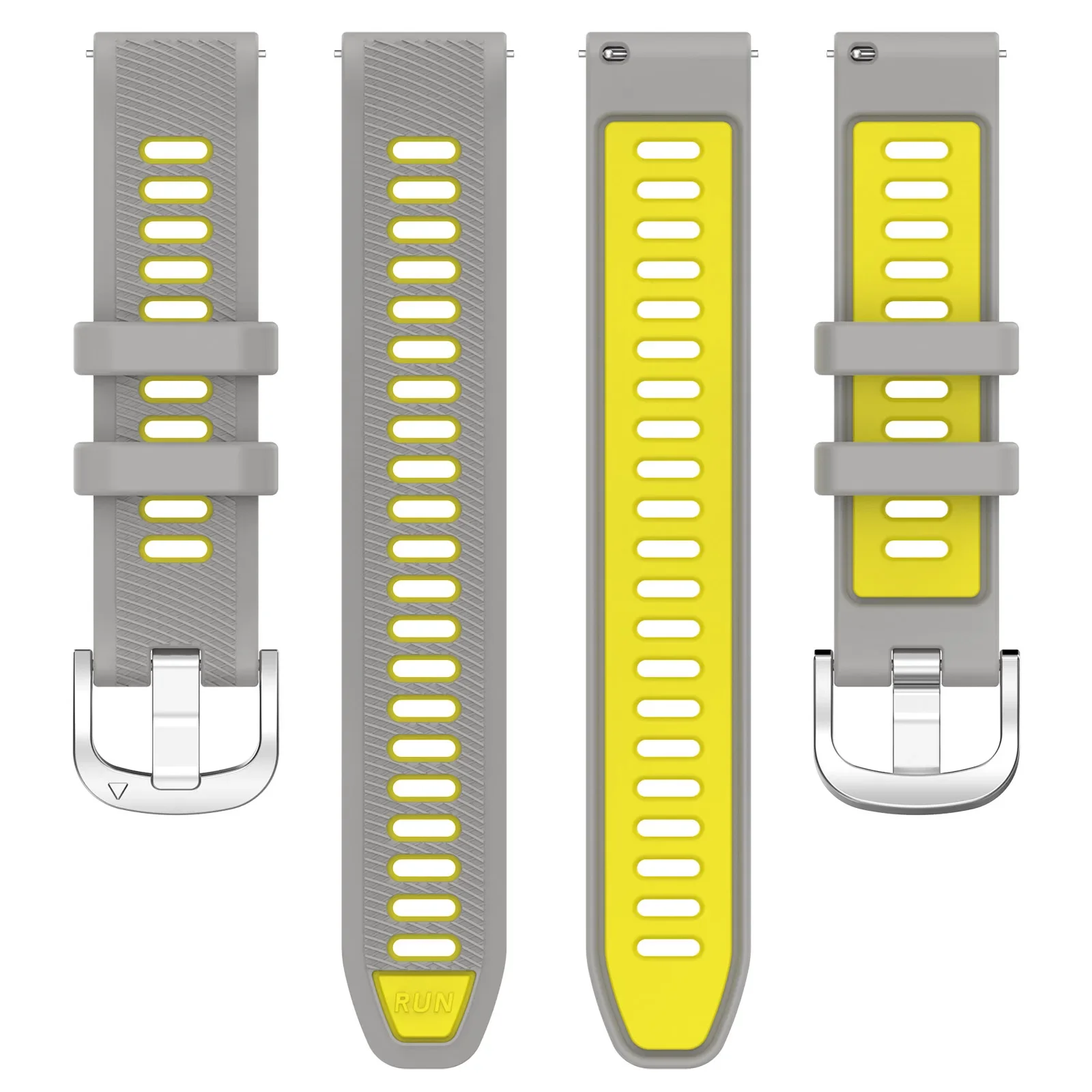 Tali silikon jam tangan, baru 20mm untuk Garmin Forerunner 165 / 245 / 645 / 158 / Vivoactive 3 / 5