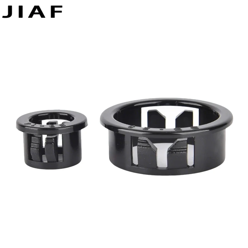 10 PCS OSB10-90 Black Desk Grommet Cable Hole Cover, Wire Organizer Cord Management for Home Office Computer Desk