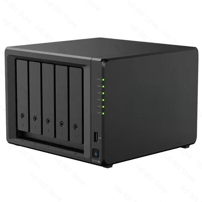 Network Storage Server High-Speed File Storage Data Backup for Home Office Small Business DS1525+