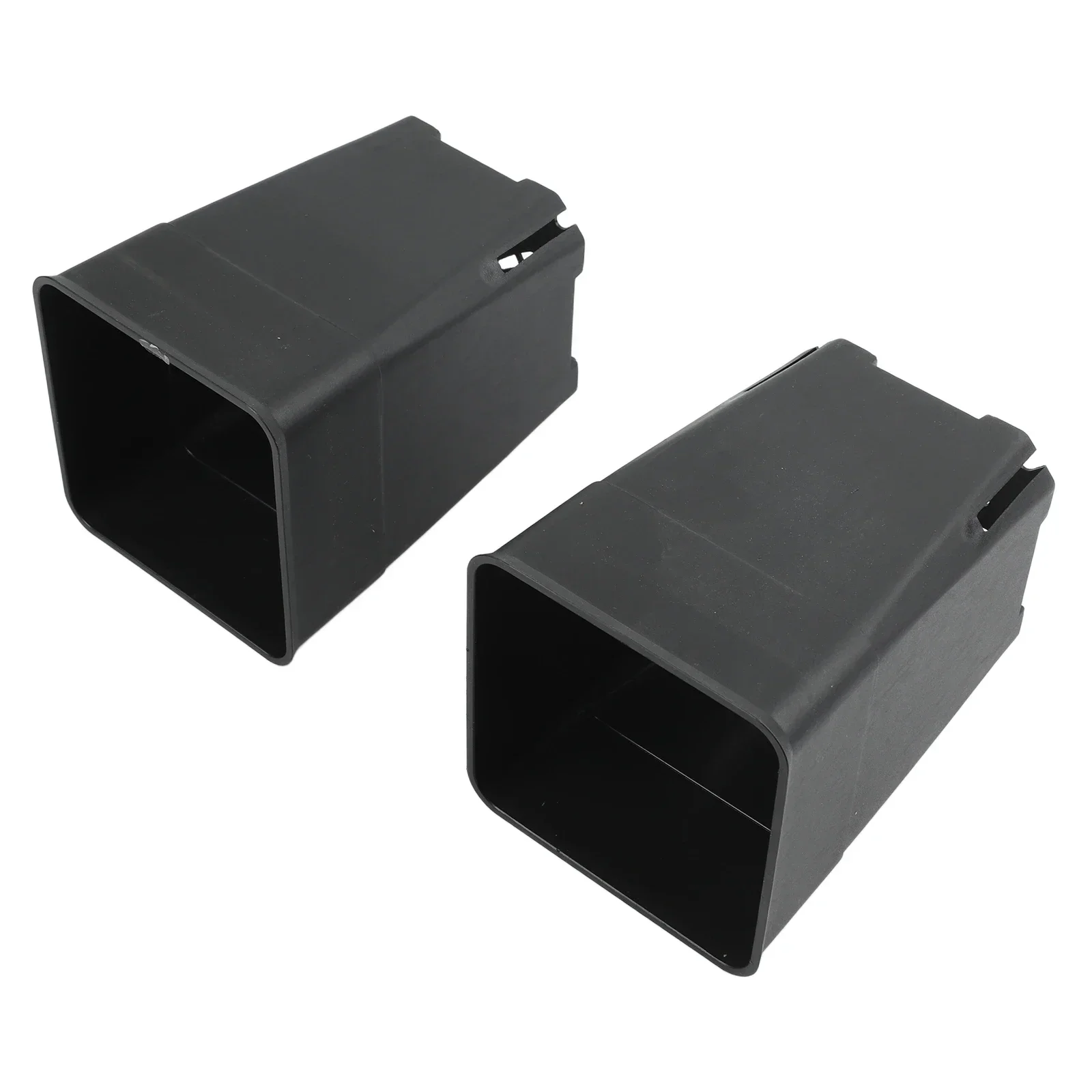 Square Plastic Flower Pots for Balcony Patio For Outdoor Use with Drainage Stackable Design Compact 16 12 12cm
