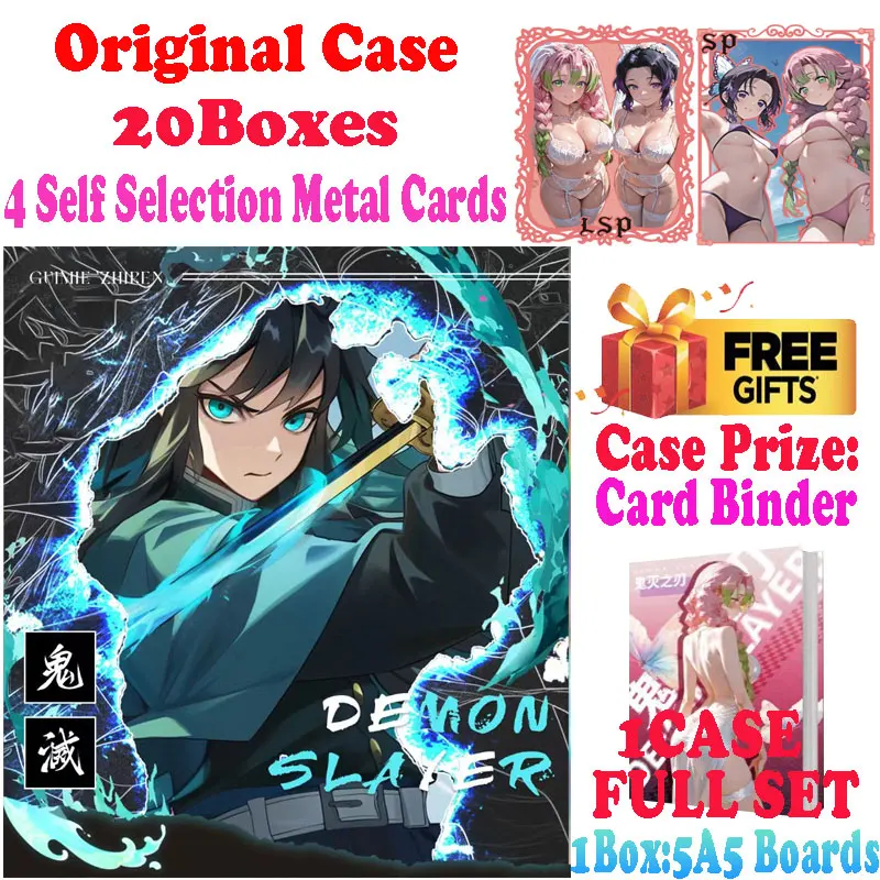 2025 ใหม่ล่าสุดขายส่งวัฒนธรรมผีเสื้อ Demon Slayer กระดาษสีอะคริลิค Master ชุด Mitsuri Trading CCG TCG Art ของขวัญ