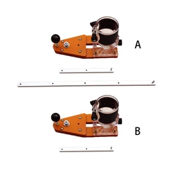 Círculo Milling Jigs Woodworking Fitting, Slotting Component, Trimmer Guide Board, Componentes modificados, Router Plate