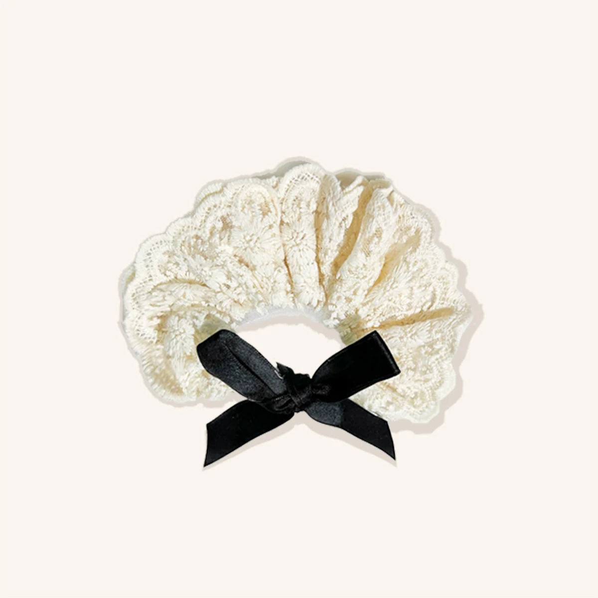 Элегантная кружевная повязка для волос с бантом для женщин и девочек, милое украшение для волос, резинка для волос, веревка, модный аксессуар для волос