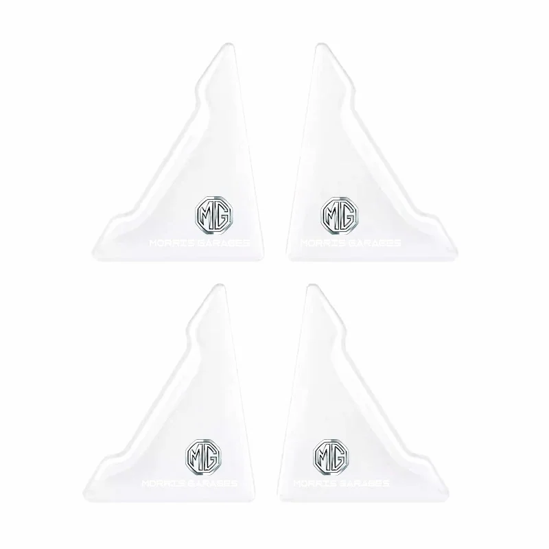 Silicone Anti-scratch Door Corner Protective Sticker For MG ZS EV HS MG4 MG6 Mulan, MG Logo Car Door Edge Anti-collision Guard I
